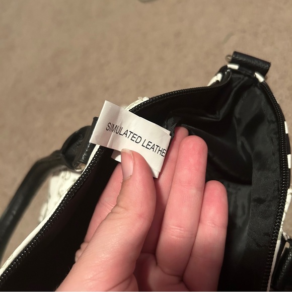 Disney Cinderella 2015 Black and White Handbag Purse - Picture 10 of 10